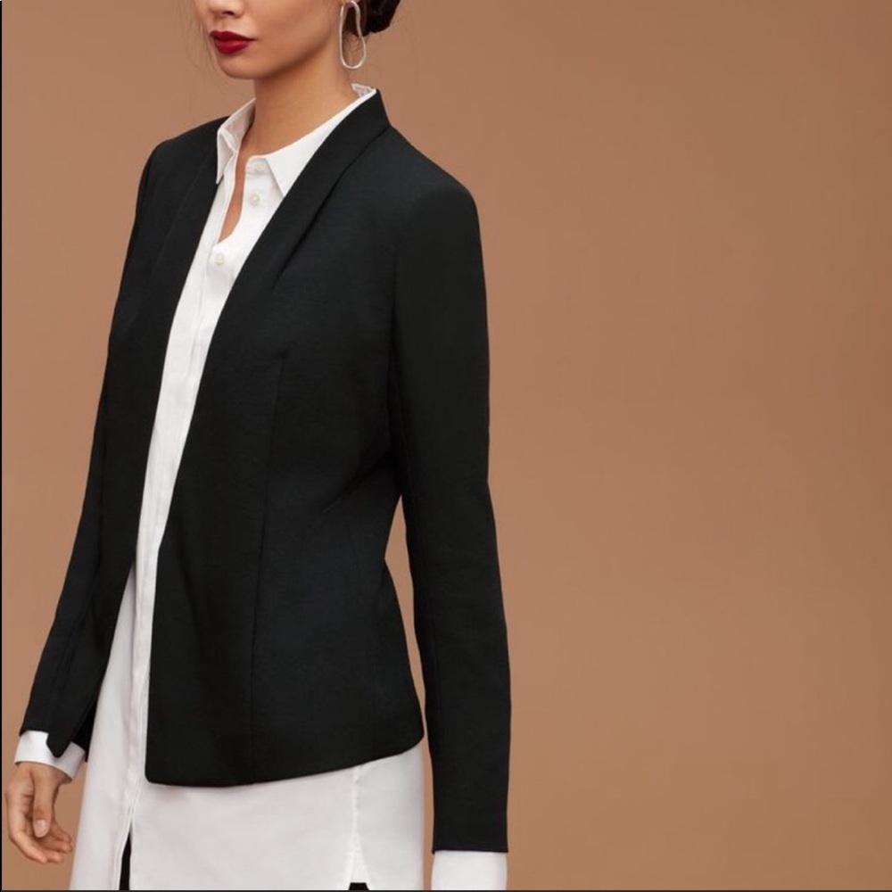 Aritzia Babaton Keith Jacket Black Size 0